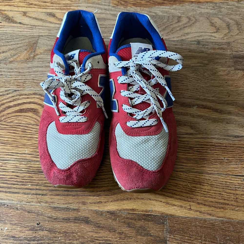 New Balance Red and Blue Sneakers (Final Price)